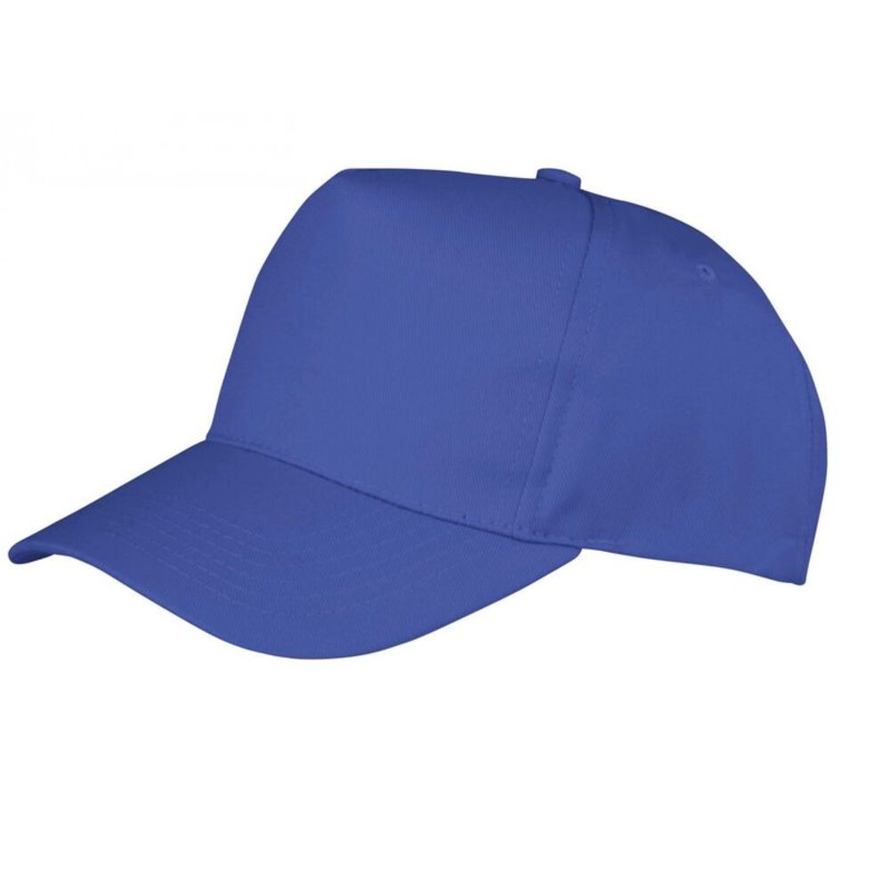 Result Headwear Childrens/Kids Boston 65/35 Polycotton Cap / Royal